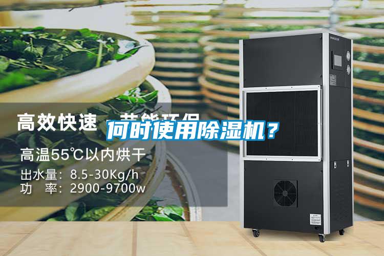 何時(shí)使用除濕機(jī)？