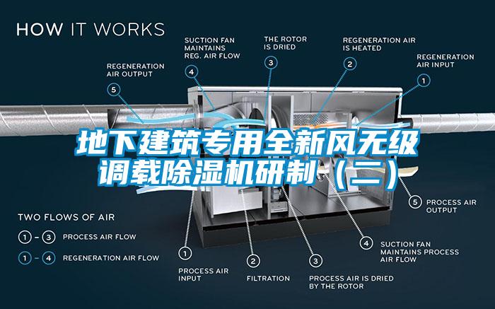 地下建筑專用全新風無級調載除濕機研制（二）