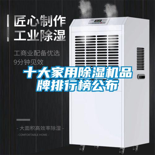 十大家用除濕機(jī)品牌排行榜公布