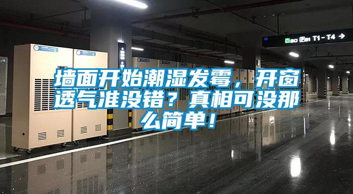 墻面開始潮濕發(fā)霉，開窗透氣準沒錯？真相可沒那么簡單！