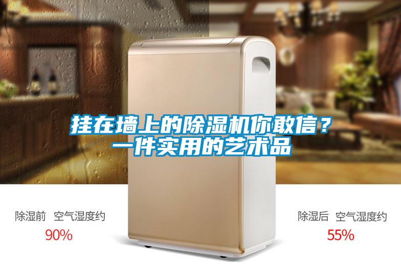 掛在墻上的除濕機(jī)你敢信？一件實(shí)用的藝術(shù)品