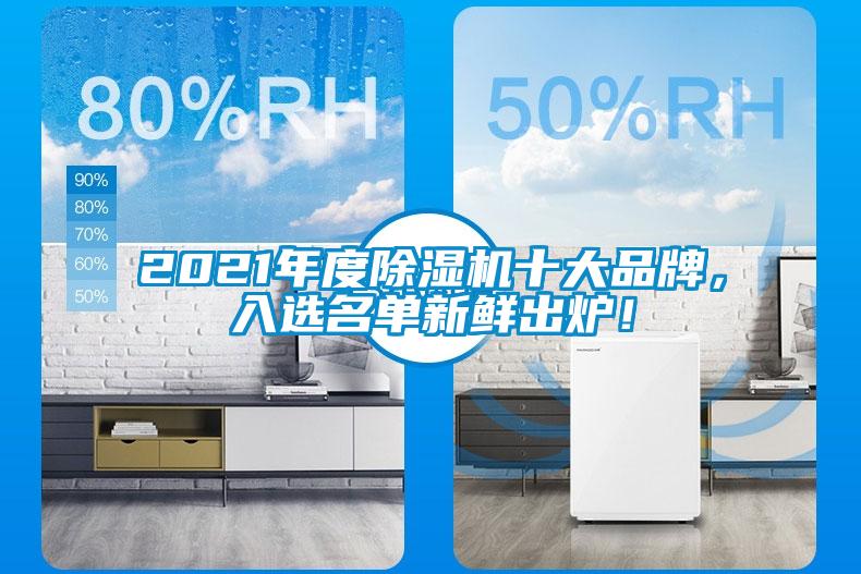 2021年度除濕機(jī)十大品牌，入選名單新鮮出爐！