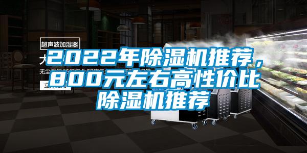 2022年除濕機推薦，800元左右高性價比除濕機推薦