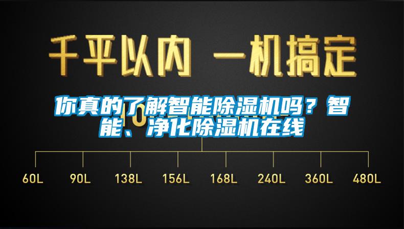 你真的了解智能除濕機嗎？智能、凈化除濕機在線