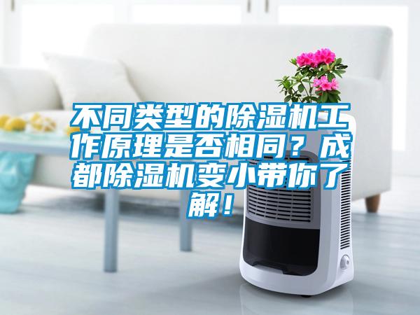 不同類型的除濕機(jī)工作原理是否相同？成都除濕機(jī)變小帶你了解！