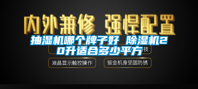 抽濕機(jī)哪個(gè)牌子好 除濕機(jī)20升適合多少平方