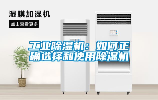 工業(yè)除濕機：如何正確選擇和使用除濕機