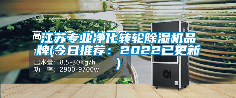 江蘇專業(yè)凈化轉(zhuǎn)輪除濕機(jī)品牌(今日推薦：2022已更新)