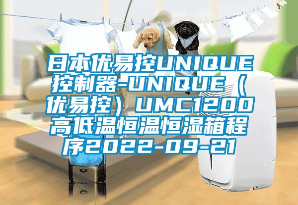 日本優(yōu)易控UNIQUE控制器-UNIQUE（優(yōu)易控）UMC1200高低溫恒溫恒濕箱程序2022-09-21