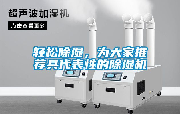 輕松除濕，為大家推薦具代表性的除濕機(jī)