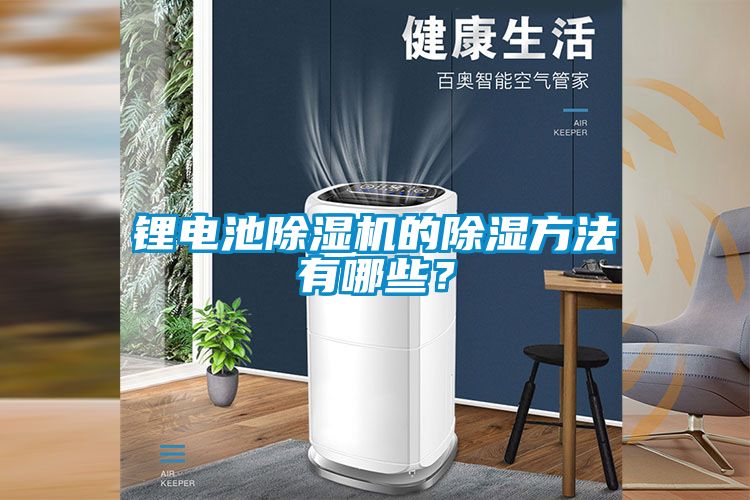 鋰電池除濕機(jī)的除濕方法有哪些？