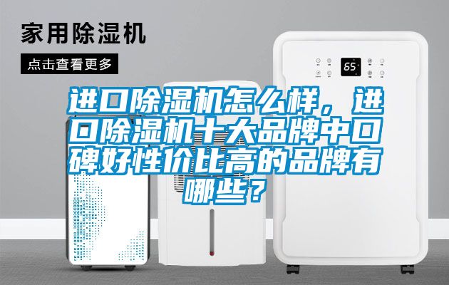 進口除濕機怎么樣，進口除濕機十大品牌中口碑好性價比高的品牌有哪些？