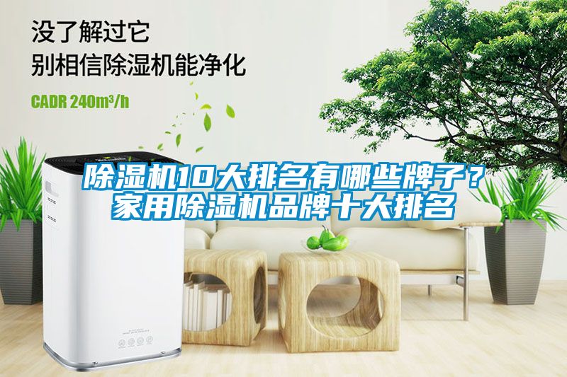 除濕機(jī)10大排名有哪些牌子？家用除濕機(jī)品牌十大排名