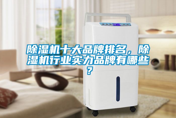 除濕機十大品牌排名，除濕機行業(yè)實力品牌有哪些？