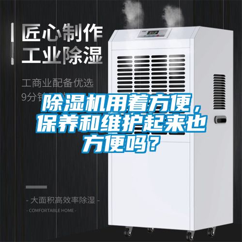 除濕機用著方便，保養(yǎng)和維護起來也方便嗎？